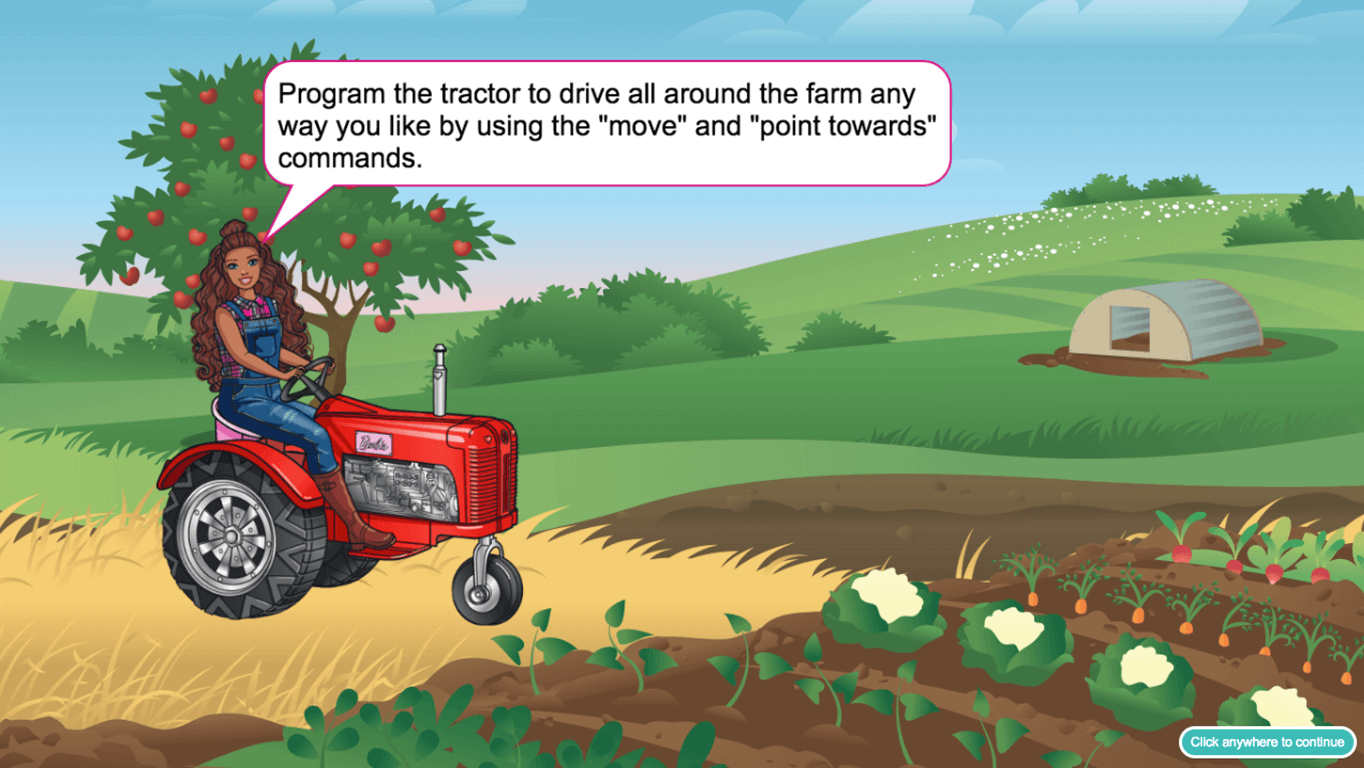 Take a farm tour as a Farmer.
