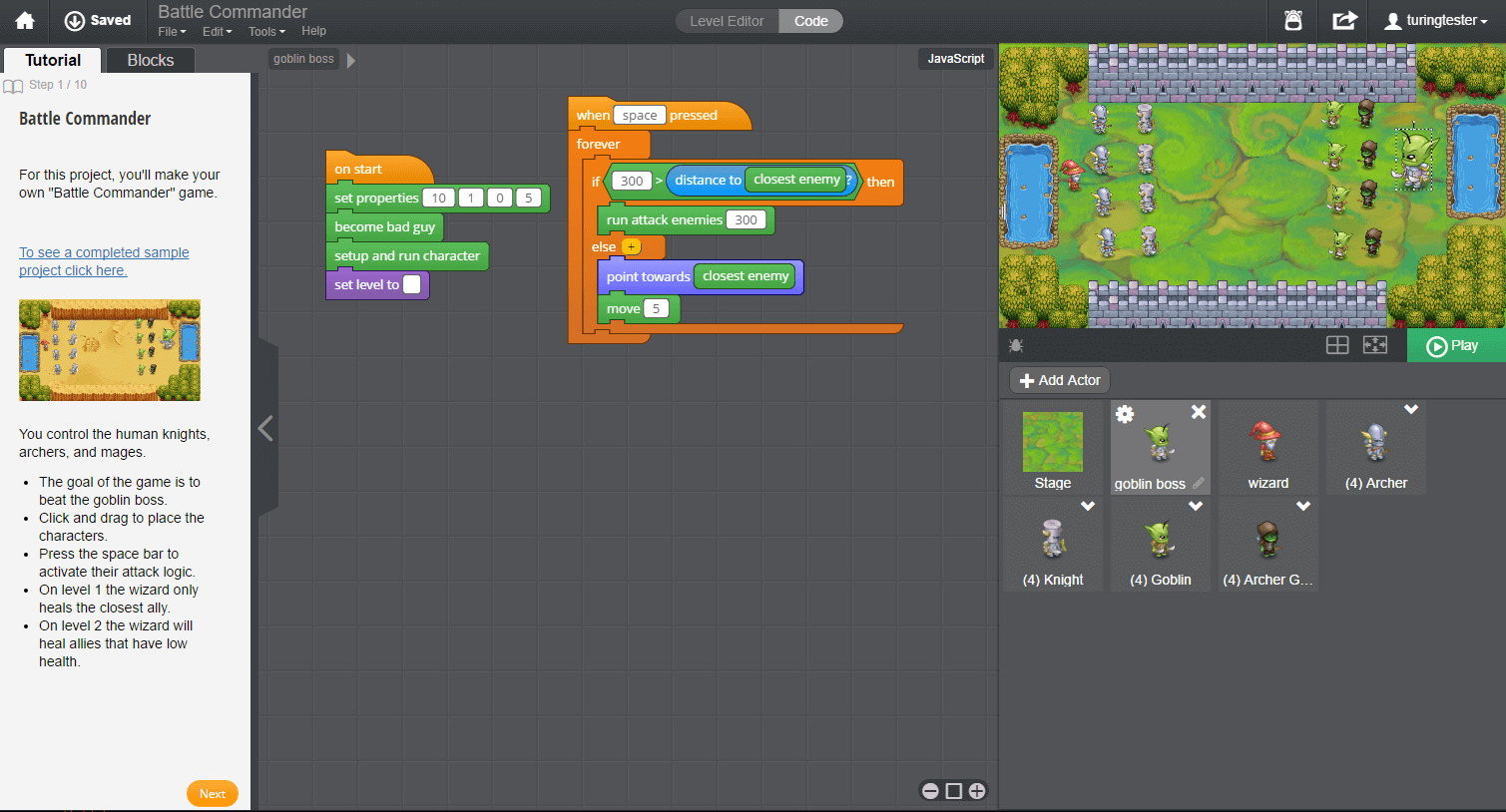 Easily create real time strategy simulations.