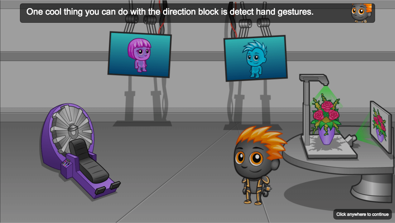 Learn about gesture recognition.
