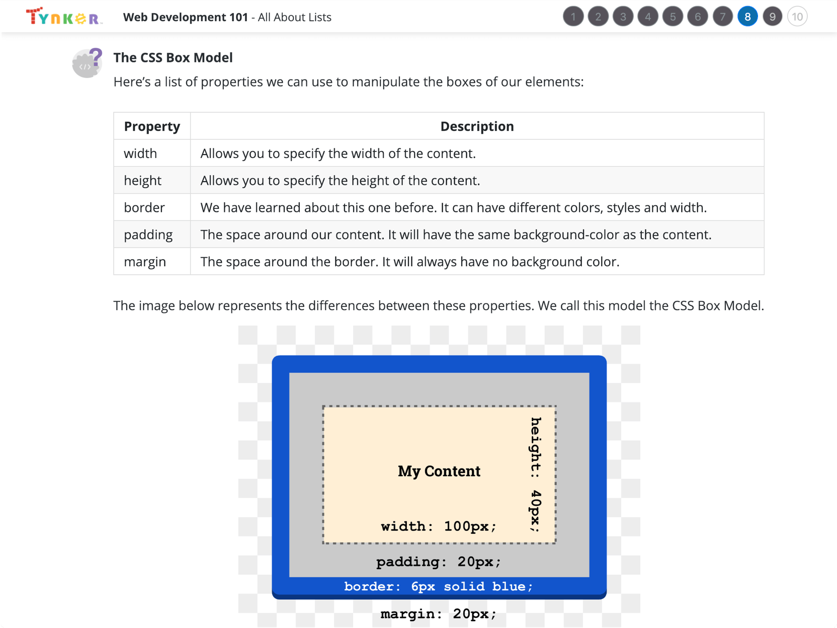 Intro to Web Development Course